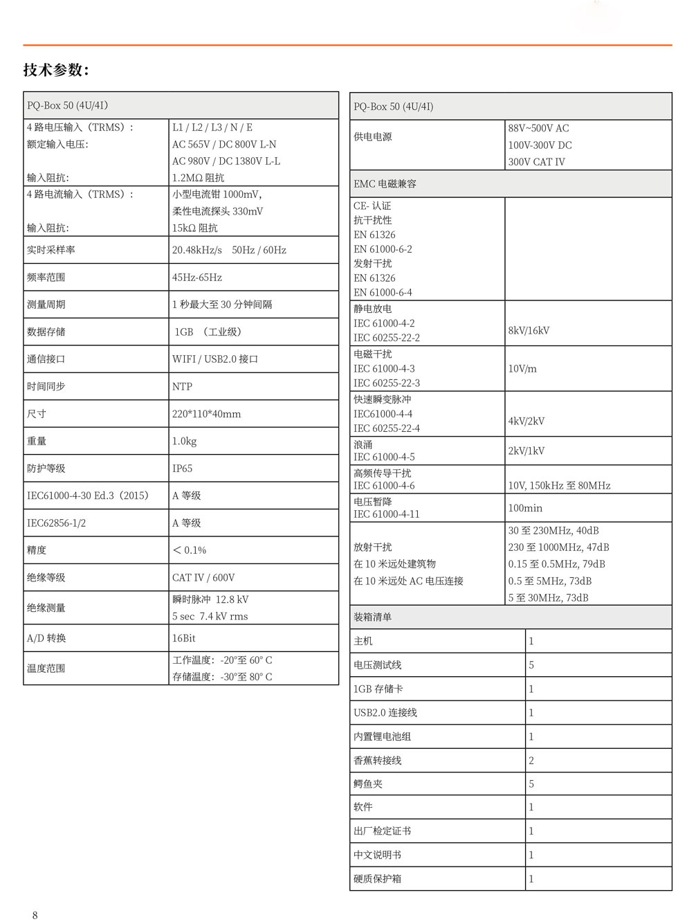 PQ-Box 50电能质量分析仪(图9)
