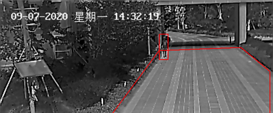 近距离周界应用(图2) 近距离周界应用(图2)